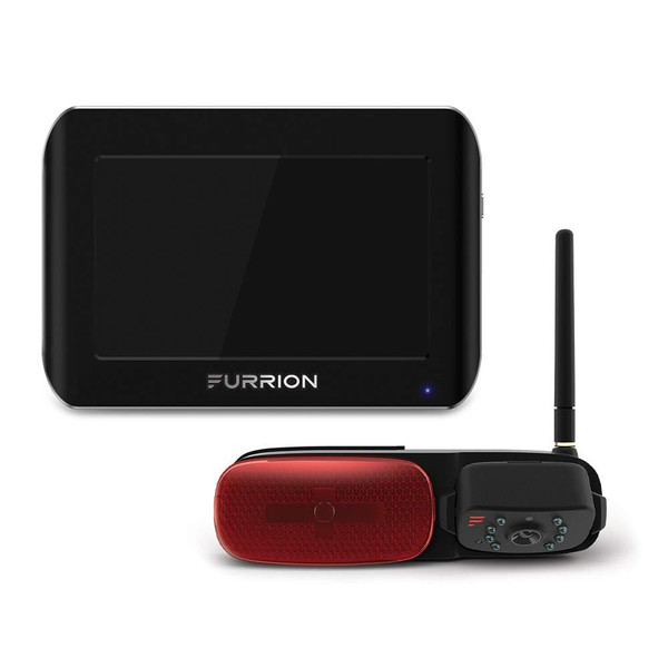 Furrion Vision S Rear RV Camera and Marker Light — Reduce Blind Spots and Enhance Safety — 120° Viewing Angle, Night Vision, Motion Detection, Marker Lights, Rear Assist Marker Lines — 2021123882