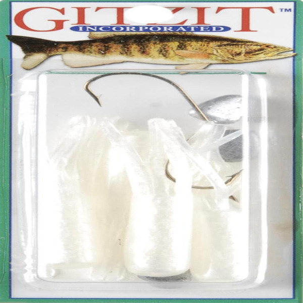 Gitzit 3.5" Chartreuse 2Hk Fishing Equipment