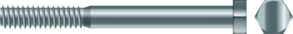 SEACHOICE Cap Screws - Hex Head (Color:, Size: 3/8-16 x 1-3/4", Option: 25/BG)