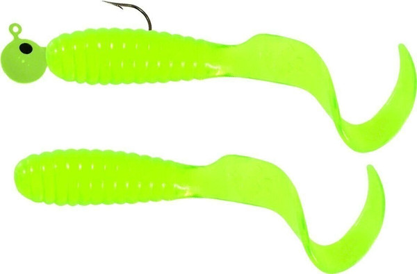 2" Teenie Jig Combo 1,16 Oz, Chartreuse