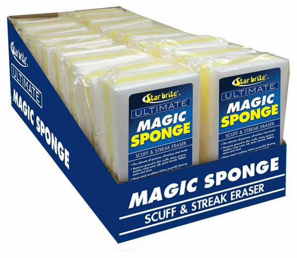 Star brite 41018 Ultimate 18 Pack Magic Eraser, White (Pack of 18) Star brite 41018 Ultimate 18 Pack Magic Eraser, White (Pack of 18)
