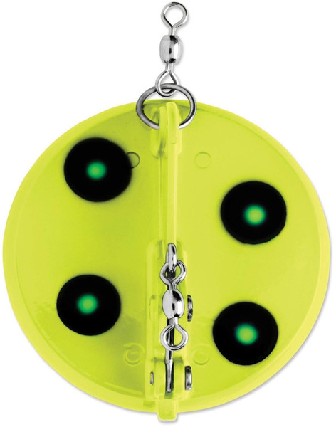 Luhr-Jensen 0 Dipsy Diver, Flo Chart/Green UV (Model: 5560-000-1601)
