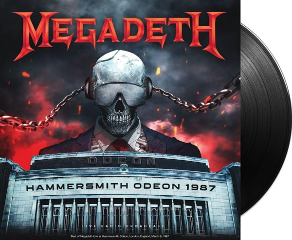Megadeth - Hammersmith Odeon 1987 - Vinyl LP