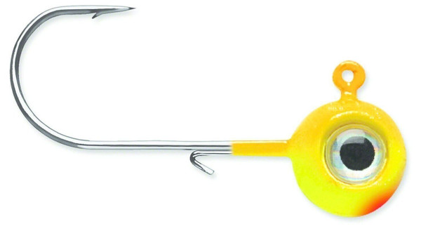 VMC Neon Moon Eye Jig 1/16 Chartreuse Orange