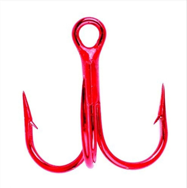 Lazer 3X Treble Short Shank Round Bend