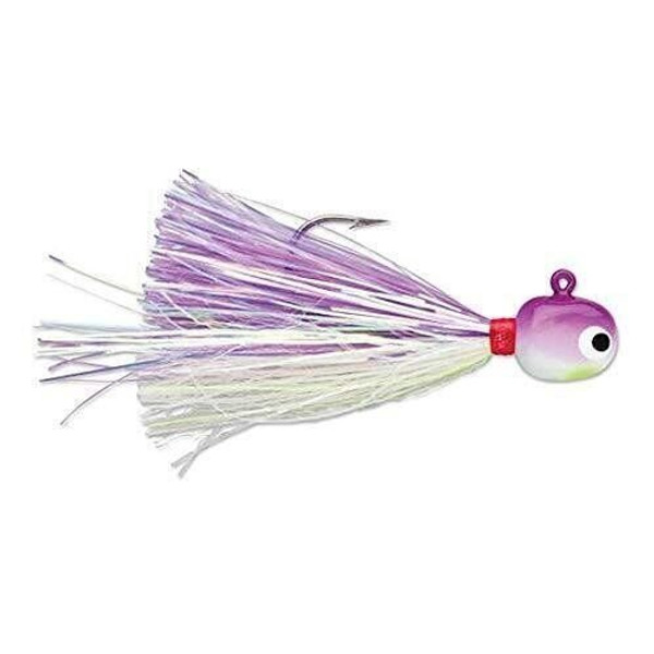 Hot Skirt Glow Jig 1/32 Purple Albino