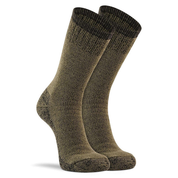 Fox River Standard Wick Dry Explorer Heavyweight Outdoor Crew Socks, Olive,