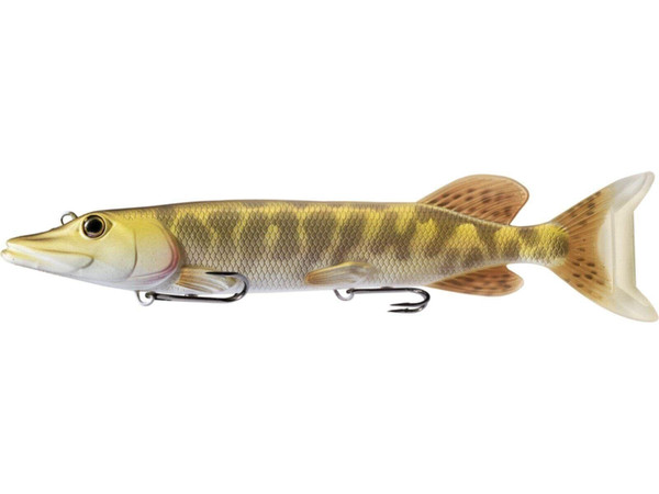 LIVE TARGET Fishing Tackle Lures Juvenile Pike Swimbait | Matte-Gold