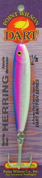 Point Wilson Dart Herring Jig (4¾ oz - Blue Pearl)