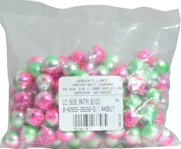 Yakima Lil Corky Fishing Bait, Watermelon, 8