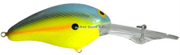 Norman Deep Little N Crankbait 2-1/2" 3/8oz Gel Coat Chrts Sexy Shad NMDLN269CSX
