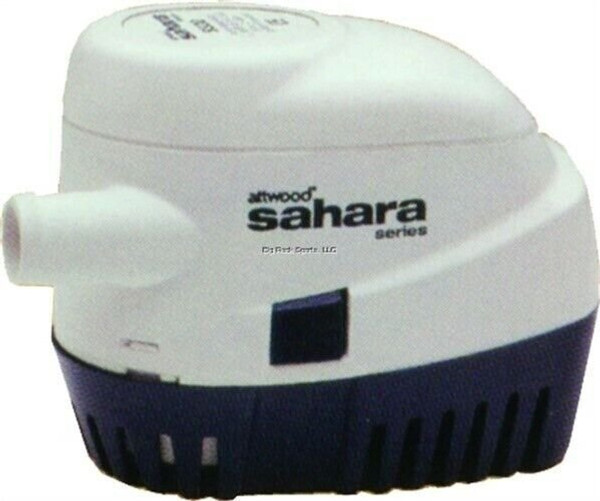 attwood 4505-7 Sahara S500 Automatic Bilge Pump, 12-Volt, 1.5-Amp Draw, ¾-Inch I