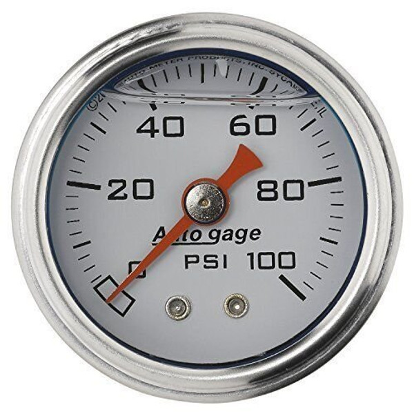 Auto Meter 2177 Autogage Mechanical Fuel Pressure Gauge