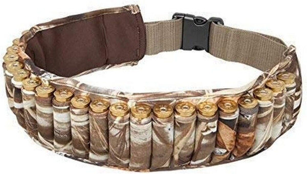 Allen Waterfowl Camo Shotgun Shell Belt, Holds 25 Shells