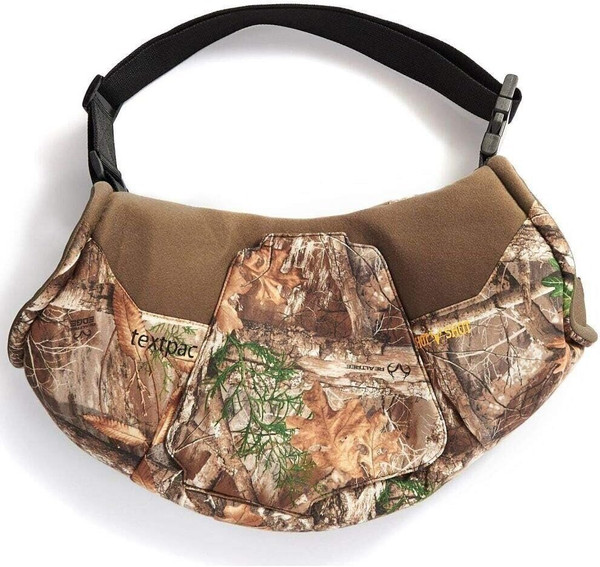 HOT SHOT Men’s Camo Shaped Textpac Hand Muff – Insulated Warmer, Realtree...