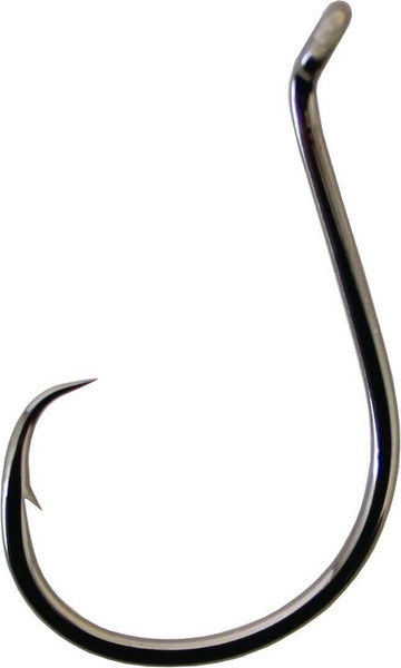 Gamakatsu Octopus Hook #3/0 Barbed Needle Point Ringed Eye NS Black 6/Pk 221413