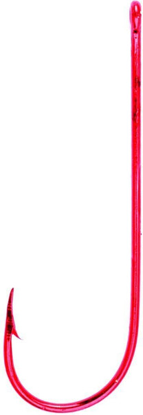 Eagle Craw Lazer Sharp Crappie Hook #1 Aberdeen Ringed Eye Red 10/Pk L214RGH-1