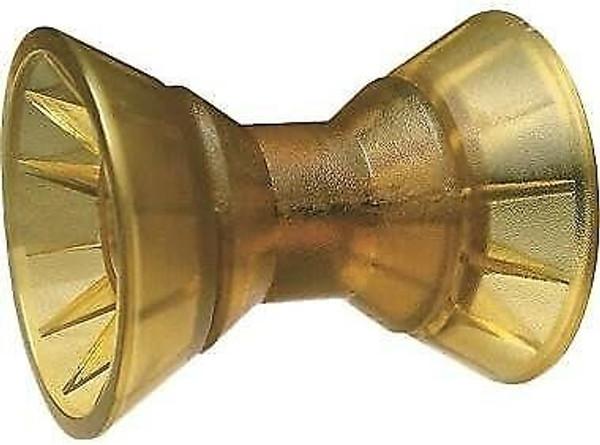 Tie Down Trailer Bow Roller Assembly 3-Piece Poly 4 inch 86142