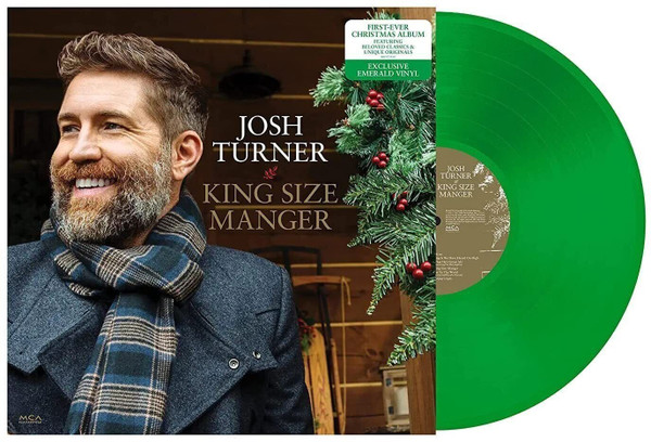 Josh Turner - King Size Manger Colored Vinyl Emerald Green