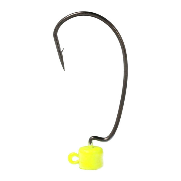 Eagle Claw LS EWG NED JIG 3/0 1/16 OZ Chartreuse