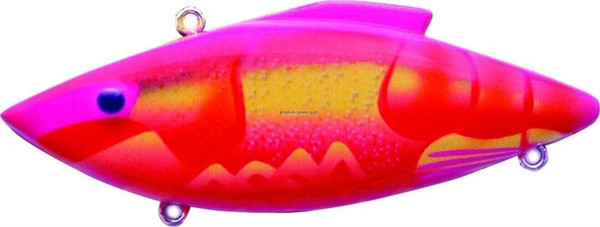 Bill Lewis Rat-L-Trap SuperNatural Lipless Crankbait 3" 1/2Oz Cotton Candy RT262
