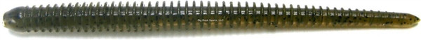 Keitech Easy Shaker Ringed Straight Tail Worm 5.5" Green Pumpkin 10/Pk E55101