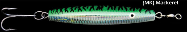 Ahi DJ-4-MK Assault Diamond Jig, 4" 4 oz, Greenback Mackerel