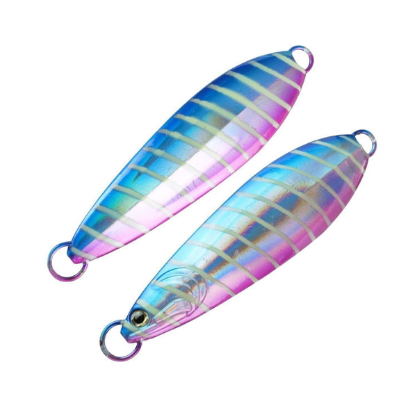 FishLab CSP-300-BP-UN Carnada Jig Unrigged Blue/Pink 5 1/2" 300 Gram