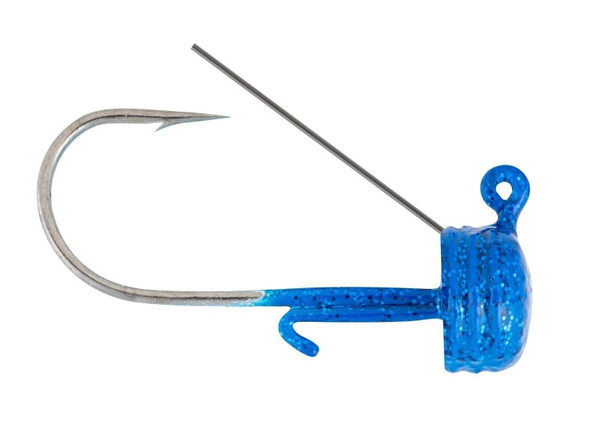 Colored Ned Jig Heads 1/16 oz. Weedless / Electric Blue