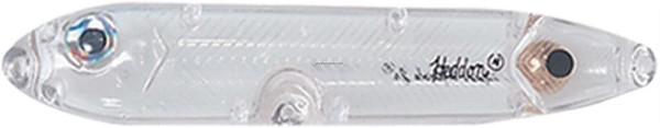 Heddon X925603 Super Spook Topwater Bait, 5", 7/8 oz, Clear, Floating