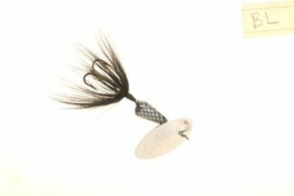 Wordens 456-CHR Vibric Rooster Tail Dressed Spinner, 1/4 oz, Chartreuse