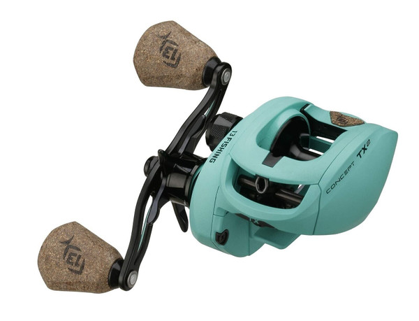13 FISHING - Concept TX2 Baitcast Reel - 8.3:1 Gear Ratio - Right Hand Retrieve 13 FISHING - Concept TX2 Baitcast Reel - 8.3:1 Gear Ratio - Right Hand Retrieve