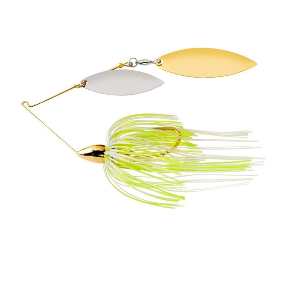 War Eagle Custom Lures WE14GW16 1/4 Double Willow Gold Frame Artificial Fishing