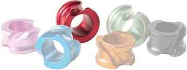 Hot Shot Archery Lightweight Accu Peep Sight 1/4 In Large Aluminum Red EP06