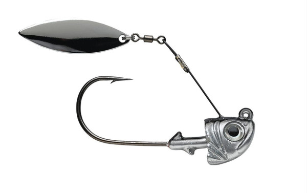 1st Gen Fishing TS386/0-05 Top Spin 3/8Oz 6/0 Glimmer Shad