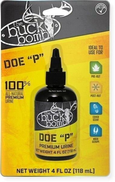 Hunters Buck Bomb Doe P Igniter Premium Urine 4 Oz Bottle 200009 Hunters Buck Bomb Doe P Igniter Premium Urine 4 Oz Bottle 200009
