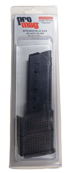 ProMag Springfield Armory Magazine XD-S .45 ACP 8 Rounds Steel Blued SPR 10