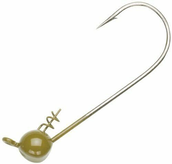 Owner 5151GP-044 Shaky Head Hook, 1/4-Ounce, 4/0-Size, 4-Pack, Green Pumpkin Owner 5151GP-044 Shaky Head Hook, 1/4-Ounce, 4/0-Size, 4-Pack, Green Pumpkin