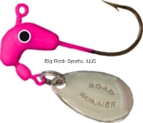 Blakemore TTI Fishing Co Road Runner Bulk Head Hook (Pink, 1/16-Ounce) 4pack