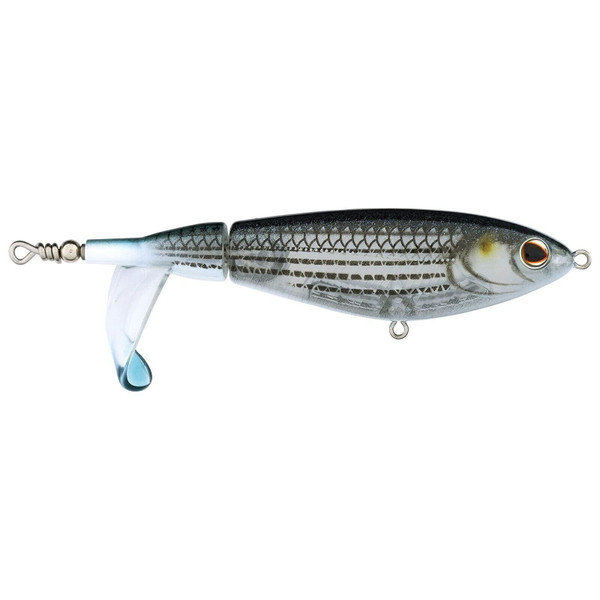 Berkley Choppo Topwater Fishing Lure, Mullet, 3/4 oz, 105mm Topwater, Enhanced