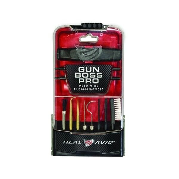 Real Avid Gun Boss Pro Precision Nylon Cleaning Brush Tool Kit AVGBPROPCT