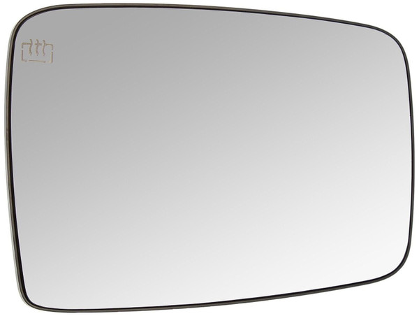 Fit System 33244 Driver Side Heated Mirror Glass w/Backing Plate, Dodge Ram