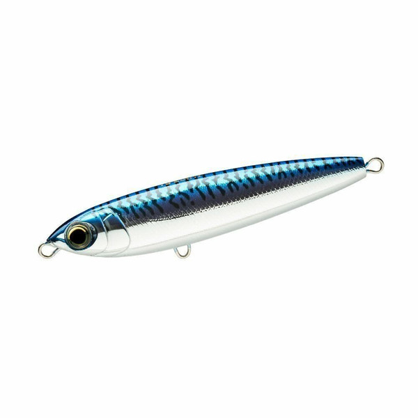 Yo-Zuri R1153-BM Hydro Pencil Floating Lure, Blue Mackerel