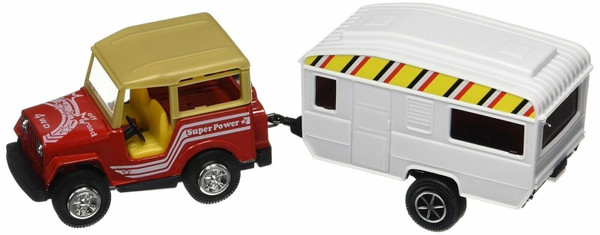 Prime Action Heavy Equipment Mini SUV Trailer Hitch/RV Camper Toy 27-0010