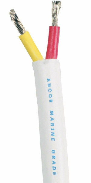 Ancor Safety Grade Duplex Ultra Flexible Cable 18/2AWG 100' Red/Yellow 124910