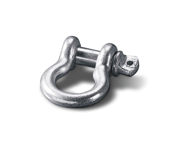 WARN 88998 Steel 1/2" Clevis D-Ring Shackle with 5/8" Pin: 2 Ton (4,000 lb)