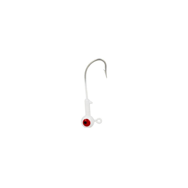 Eagle Claw Saltwater Ball Head 1/4 OZ, White
