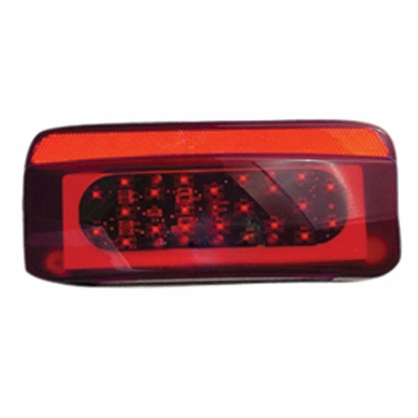 Fasteners Unlimited 003-81M1 Taillight Red Led Compact 12V