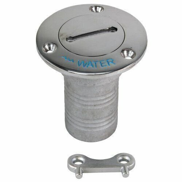 Ss Hose Deck Plate with Key (Water)