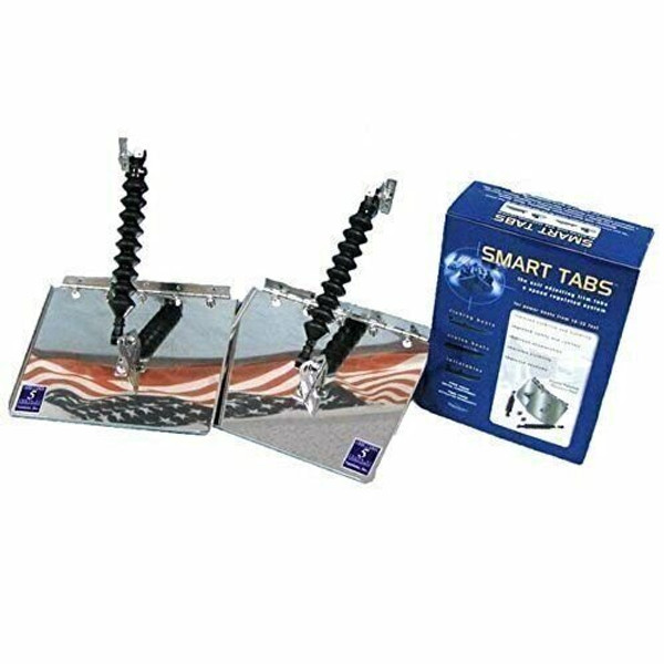 Nauticus ST1290-80 Smart Tab Trim Tabs 12 X 9 f/18-22' Boats w/150-240 HP